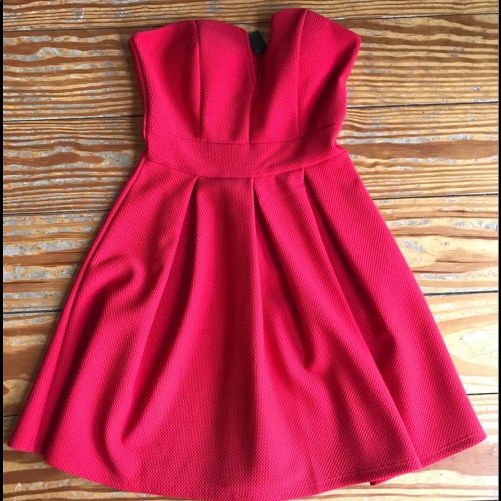 Red dress